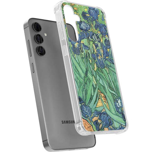 van Gogh - Irises by Van Gogh Galaxy S24 Plus Clear Case