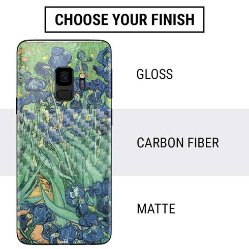 Vincent Van Gogh Irises Galaxy S9 Skin