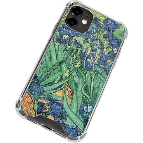 Vincent Van Gogh Irises iPhone 12 Clear Case