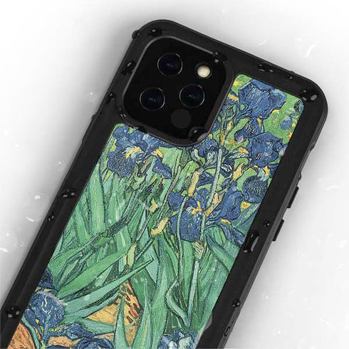 Vincent Van Gogh Irises iPhone 12 Pro Waterproof Case