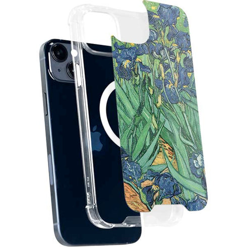 Vincent Van Gogh Irises iPhone 14 Plus MagSafe Case