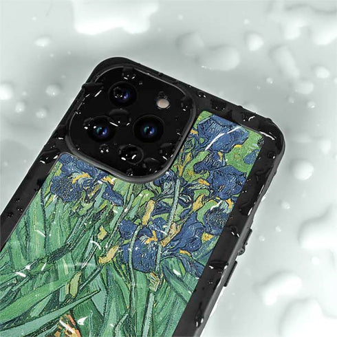 Vincent Van Gogh Irises iPhone 14 Pro Max Waterproof Case