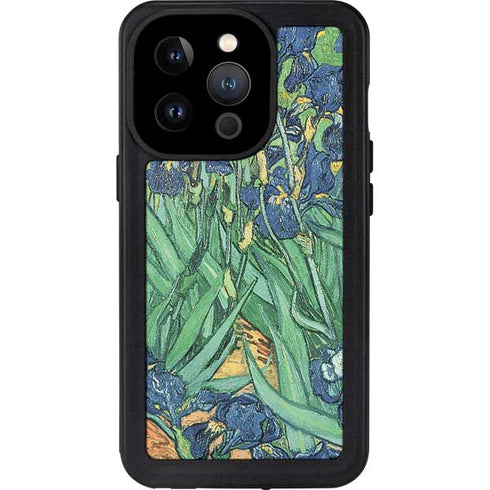 Vincent Van Gogh Irises iPhone 14 Pro Waterproof Case
