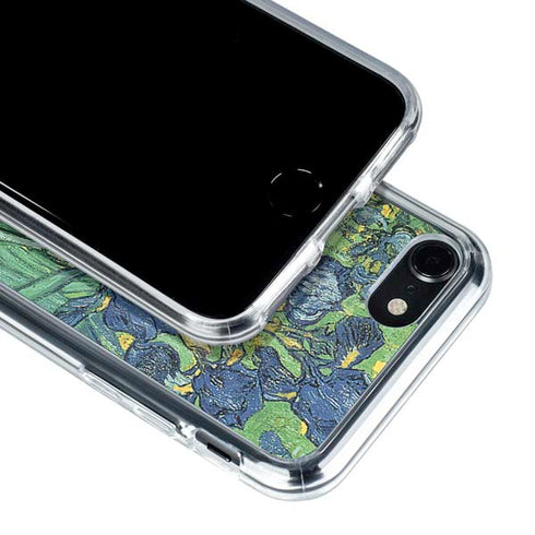 Vincent Van Gogh Irises iPhone SE (2nd & 3rd Gen) Clear Case