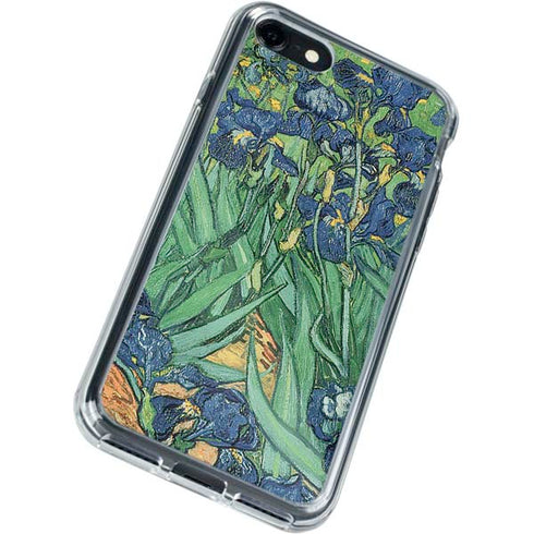 Vincent Van Gogh Irises iPhone SE (2nd & 3rd Gen) Clear Case