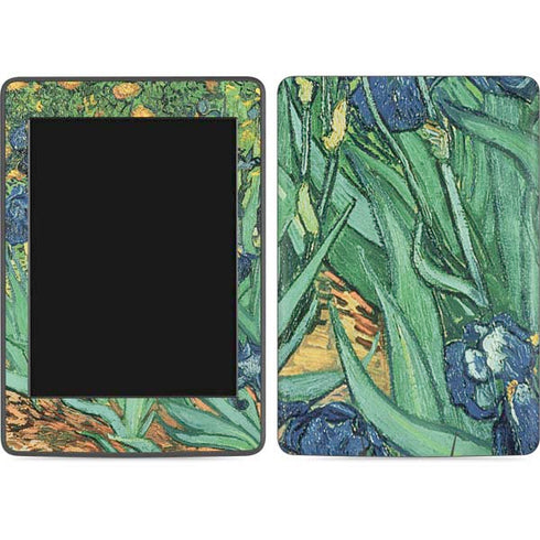 Vincent Van Gogh Irises Amazon Kindle Skin