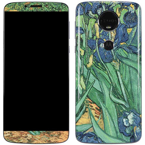 Vincent Van Gogh Irises Moto E5 Plus Skin