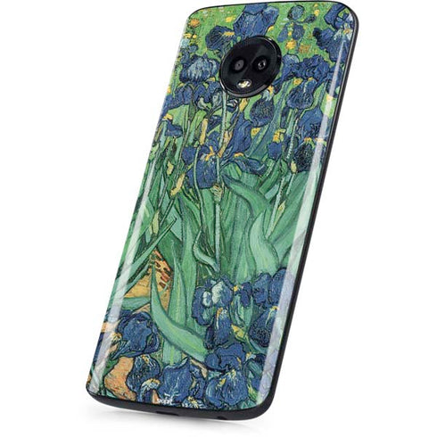 Vincent Van Gogh Irises Moto G6 Skin