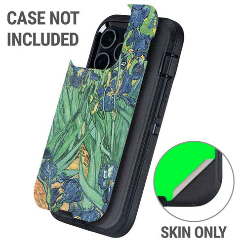 van Gogh - Irises by Van Gogh Otterbox Defender iPhone Skin