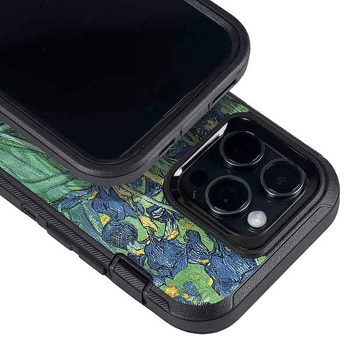 van Gogh - Irises by Van Gogh Otterbox Defender iPhone Skin