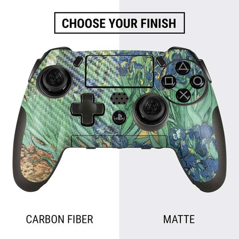 Vincent Van Gogh Irises PlayStation Scuf Vantage 2 Controller Skin