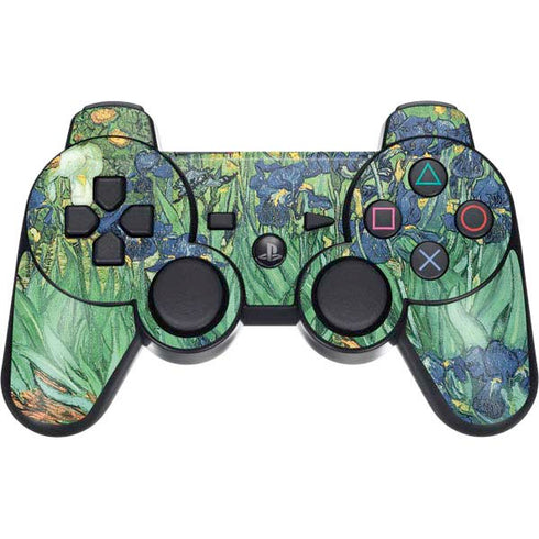 Vincent Van Gogh Irises PS3 Dual Shock wireless controller Skin