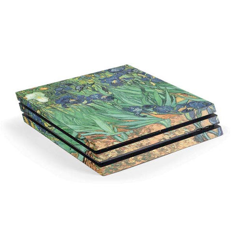 Vincent Van Gogh Irises PS4 Pro Console Skin