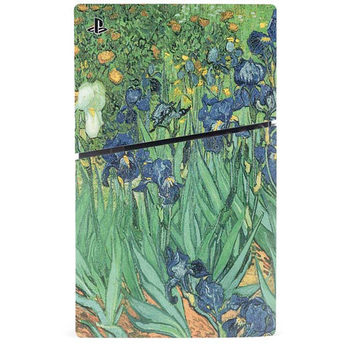 van Gogh - Irises by Van Gogh PS5 Slim Disk Bundle Skin