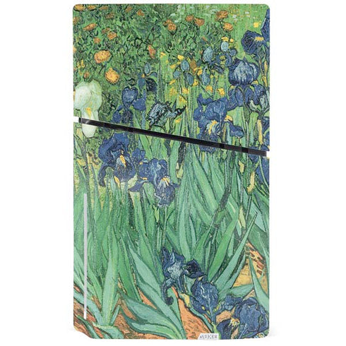 van Gogh - Irises by Van Gogh PS5 Slim Disk Bundle Skin