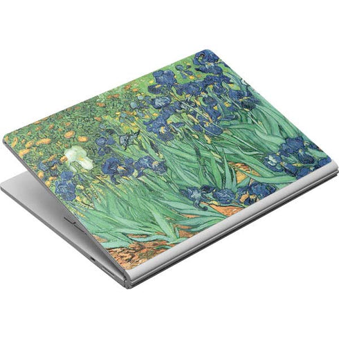Vincent Van Gogh Irises Surface Book Skin