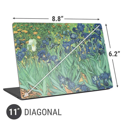 Vincent Van Gogh Irises Universal Laptop 11in (8.8 x 6.2in) Skin