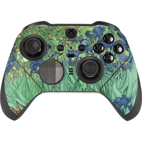 Vincent Van Gogh Irises Xbox Elite Wireless Controller Series 2 Skin