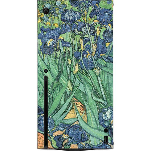 Vincent Van Gogh Irises Xbox Series X Console Skin