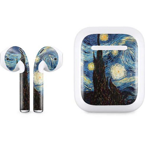 Vincent Van Gogh The Starry Night Apple AirPods Skin