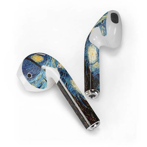 Vincent Van Gogh The Starry Night Apple AirPods Skin