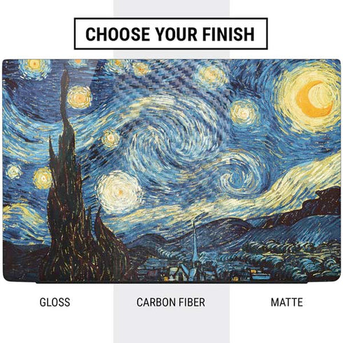 Vincent Van Gogh The Starry Night Dell Vostro Skin