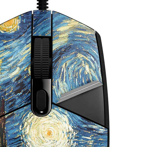 Vincent Van Gogh The Starry Night G203 Prodigy RGB Wired Gaming Mouse Skin