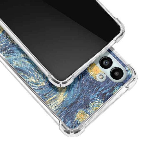 Vincent Van Gogh The Starry Night Galaxy A13 5G Clear Case