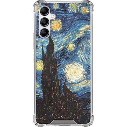 Vincent Van Gogh The Starry Night Galaxy A14 5G Clear Case