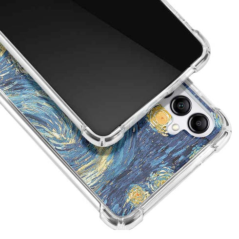 Vincent Van Gogh The Starry Night Galaxy A14 5G Clear Case