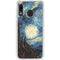 Vincent Van Gogh The Starry Night Galaxy A20 Clear Case