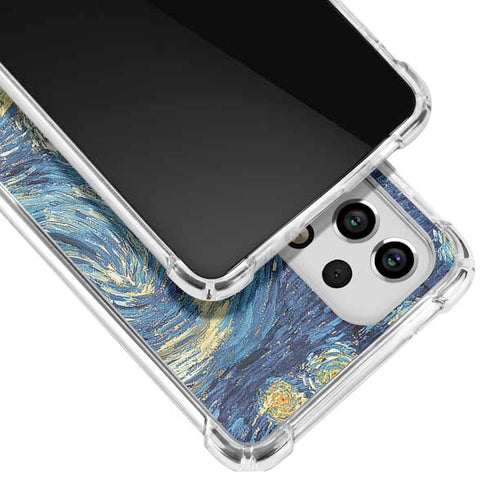 Vincent Van Gogh The Starry Night Galaxy A33 5G Clear Case