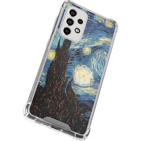 Vincent Van Gogh The Starry Night Galaxy A53 5G Clear Case