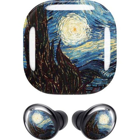Vincent Van Gogh The Starry Night Galaxy Buds Pro Skin