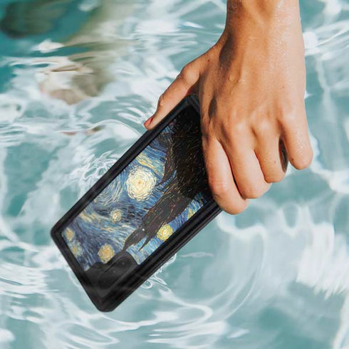 Vincent Van Gogh The Starry Night Galaxy Note 10 Waterproof Case