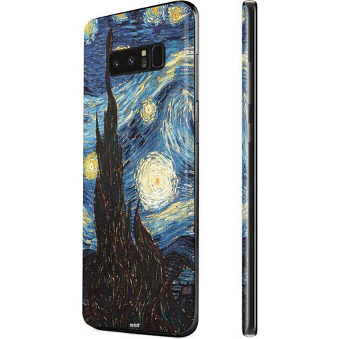 Vincent Van Gogh The Starry Night Galaxy Note 8 Skin