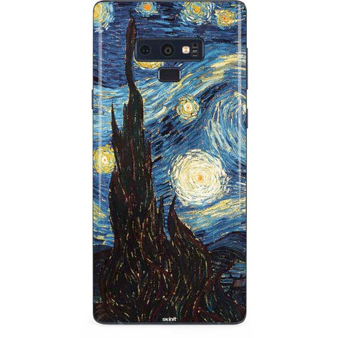 Vincent Van Gogh The Starry Night Galaxy Note 9 Skin