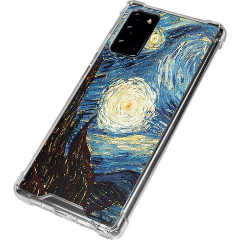 Vincent Van Gogh The Starry Night Galaxy Note20 5G Clear Case