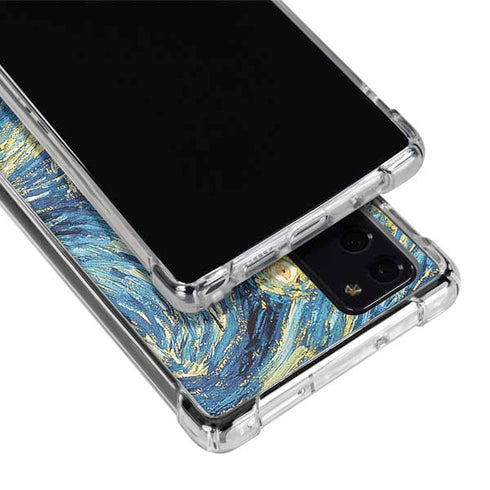Vincent Van Gogh The Starry Night Galaxy Note20 5G Clear Case