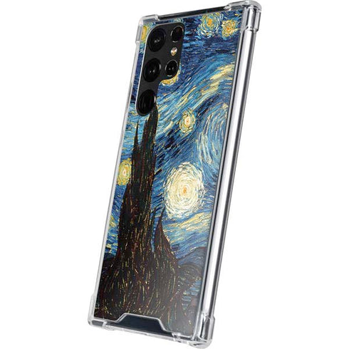 Vincent Van Gogh The Starry Night Galaxy S22 Ultra Clear Case