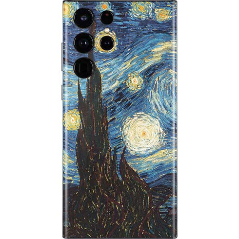 Vincent Van Gogh The Starry Night Galaxy S22 Ultra Skin