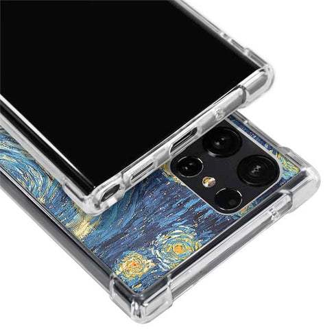 van Gogh - The Starry Night by Van Gogh Galaxy S24 Ultra Clear Case