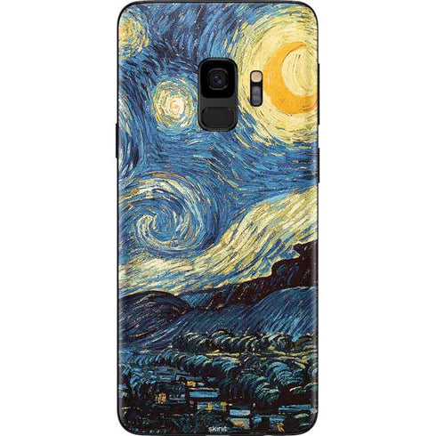 Vincent Van Gogh The Starry Night Galaxy S9 Skin