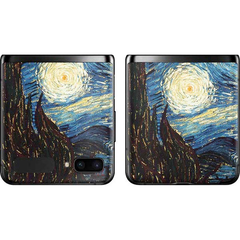 Vincent Van Gogh The Starry Night Galaxy Z Flip Skin