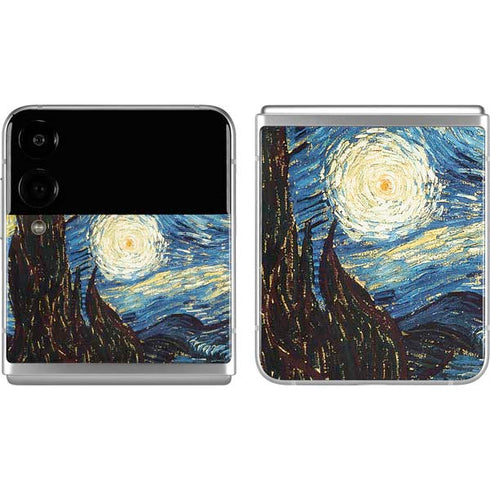 Vincent Van Gogh The Starry Night Galaxy Z Flip4 5G Skin