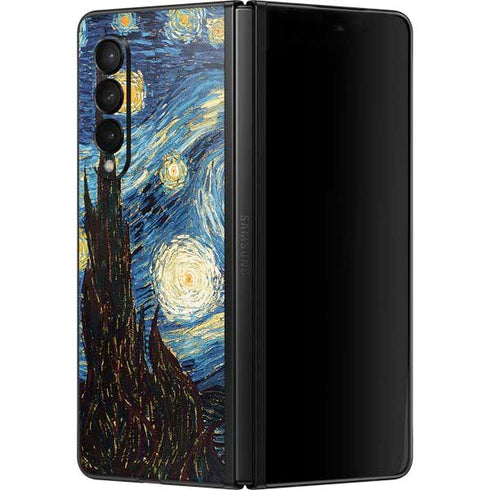 Vincent Van Gogh The Starry Night Galaxy Z Fold3 5G Skin