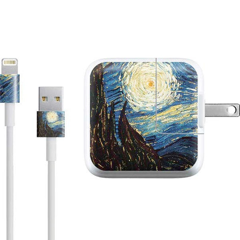 Vincent Van Gogh The Starry Night iPad Charger (10W USB) Skin