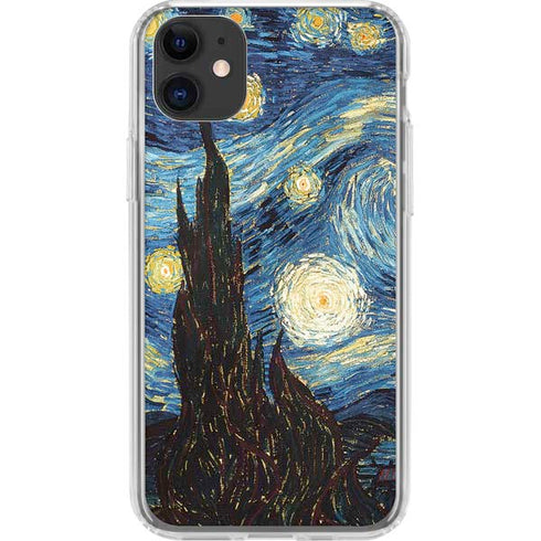 van Gogh - The Starry Night by Van Gogh iPhone 11 Clear Case
