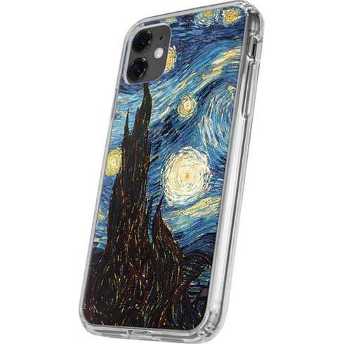 van Gogh - The Starry Night by Van Gogh iPhone 11 Clear Case