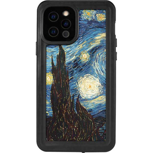 Vincent Van Gogh The Starry Night iPhone 12 Pro Waterproof Case